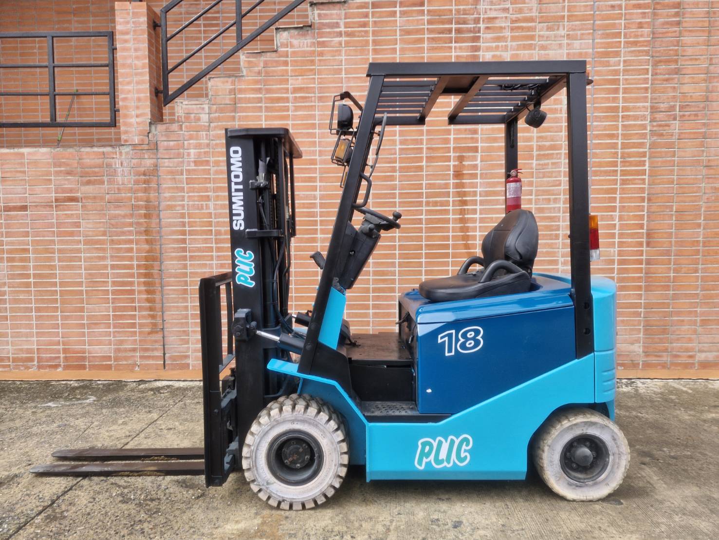SUMITOMO FORKLIFT COUNTER 8FB18PX-TF400S, ELECTRIC, 1.8