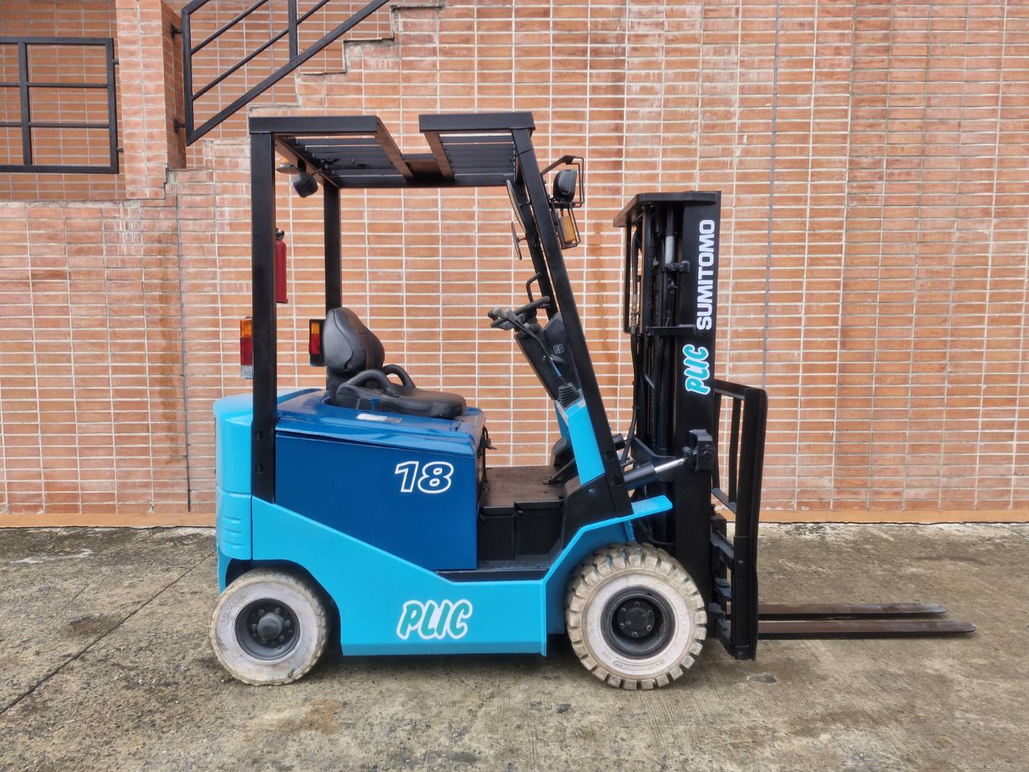 SUMITOMO FORKLIFT COUNTER 8FB18PX-TF400S, ELECTRIC, 1.8