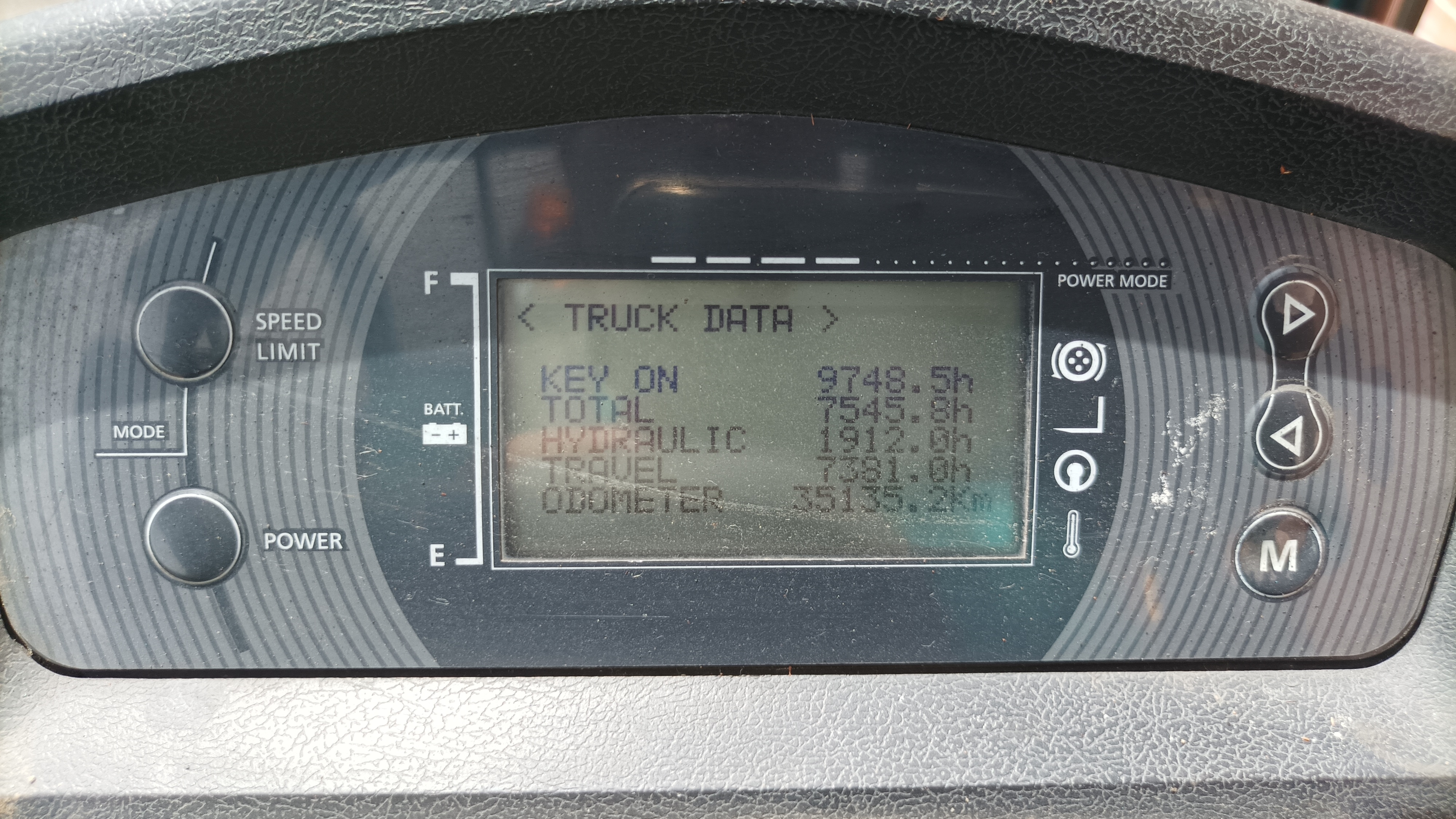 SUMITOMO FORKLIFT COUNTER 8FB20PXII-VF300S, ELECTRIC, 2.0