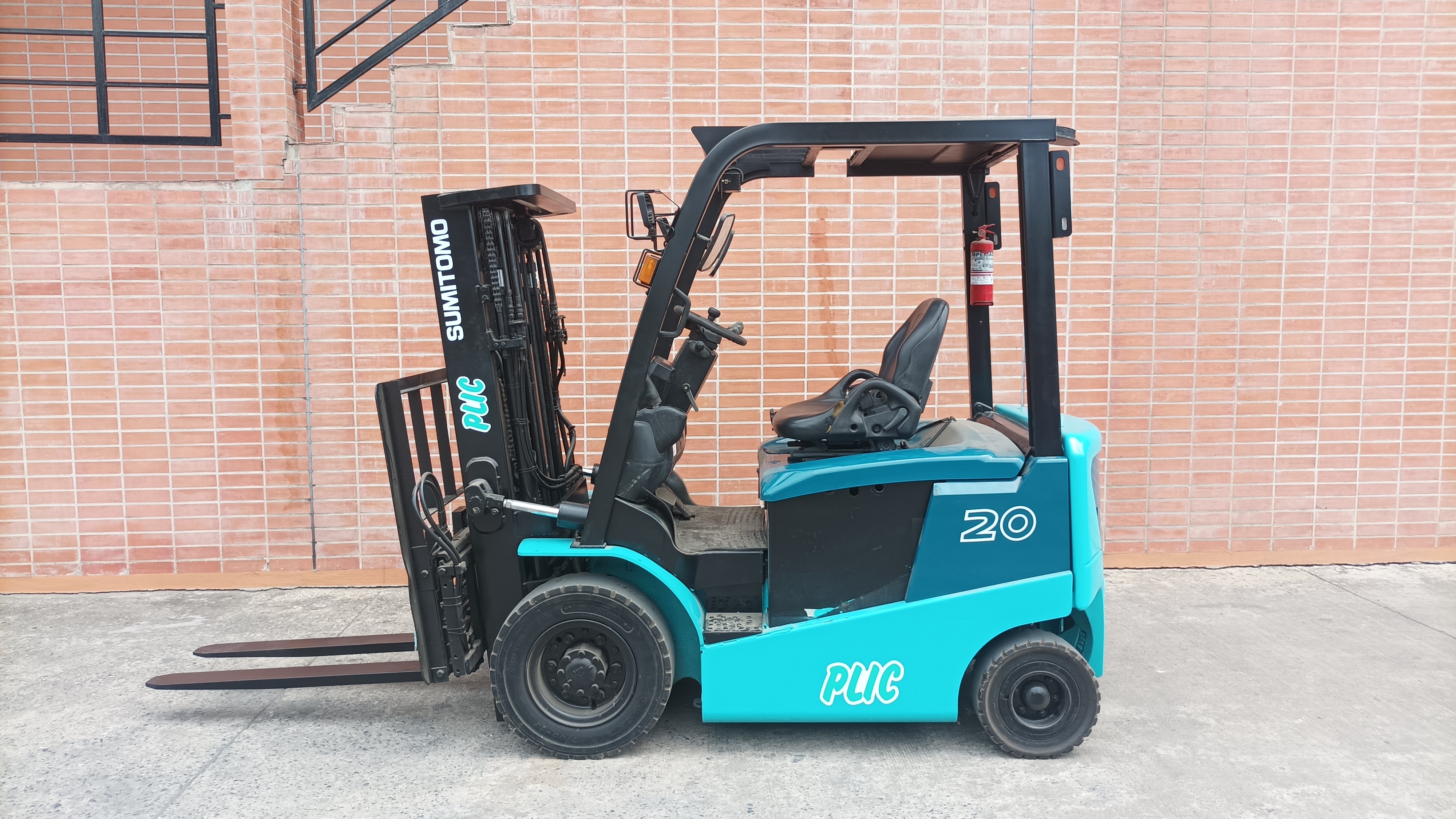SUMITOMO FORKLIFT COUNTER 8FB20PXIII-TF400, ELECTRIC, 2.0