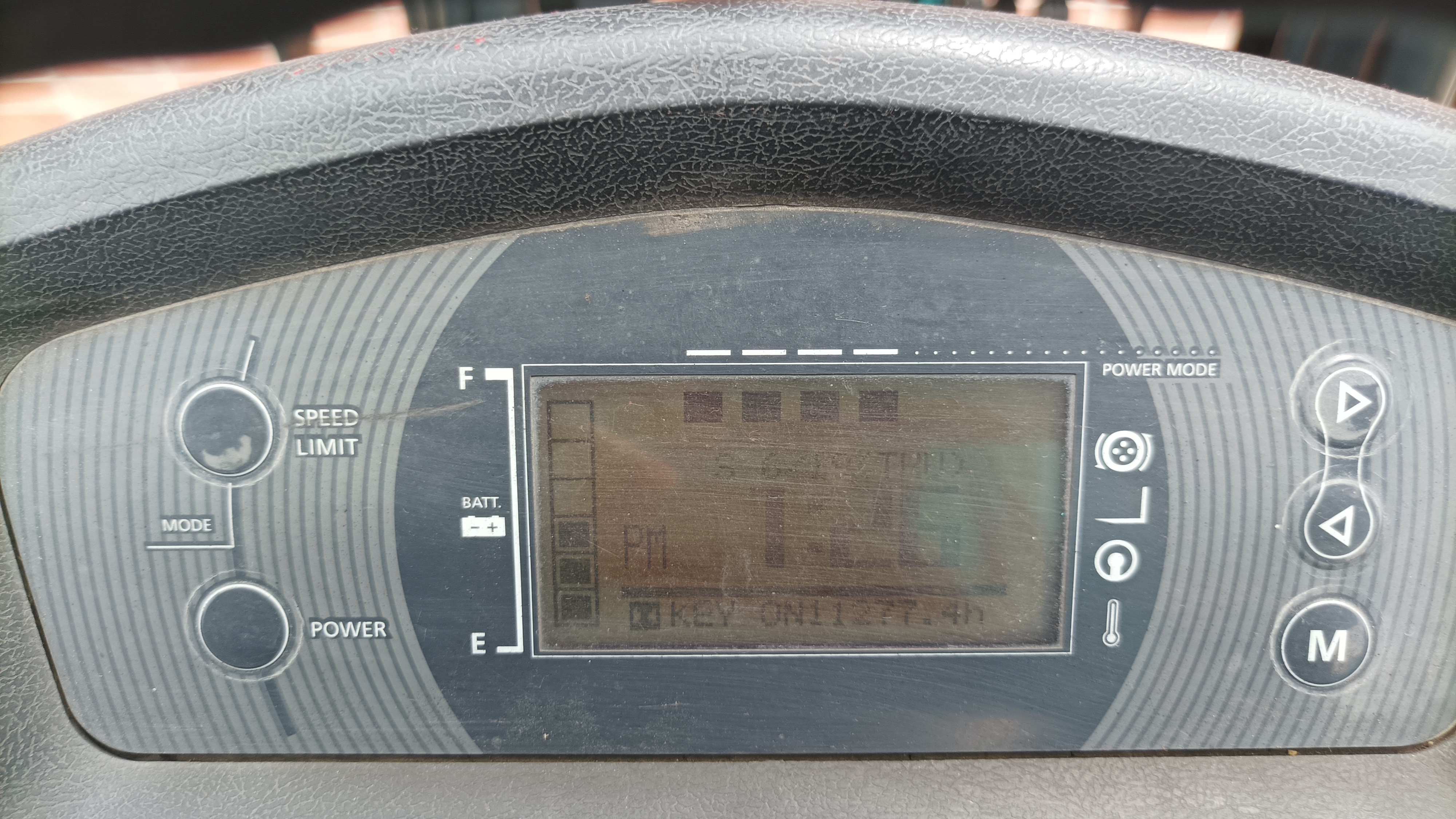 SUMITOMO FORKLIFT COUNTER 8FB25PXII-V300S, ELECTRIC, 2.5