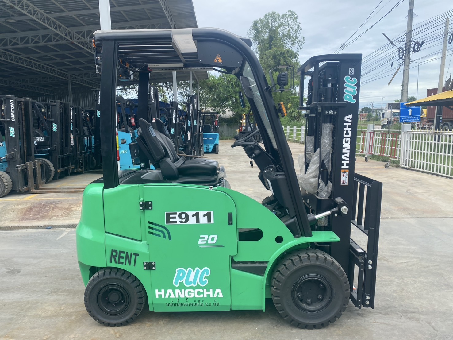 HANGCHA FORKLIFT COUNTER CPD20-AC4-E-M300, ELECTRIC, 2.0