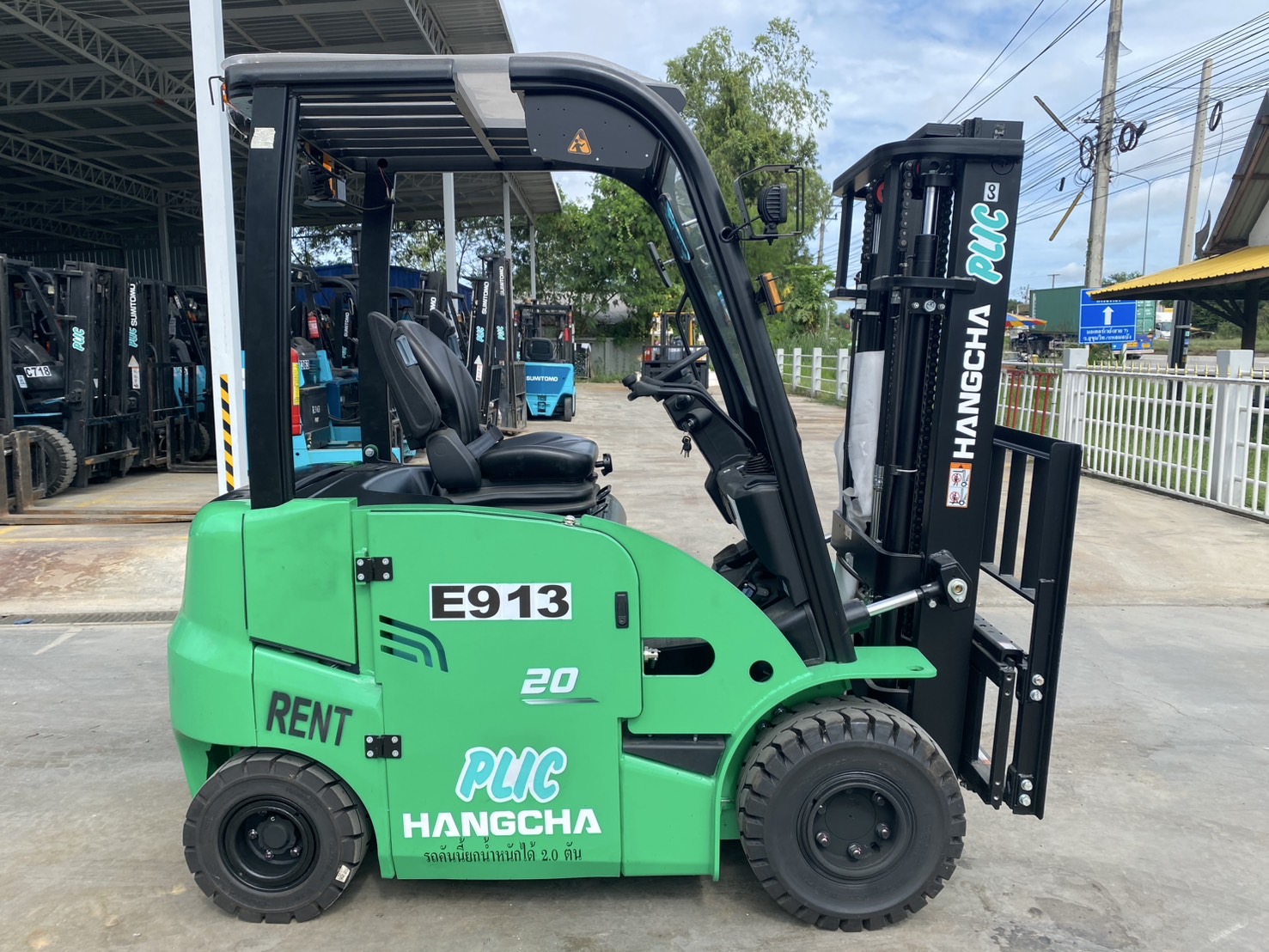HANGCHA FORKLIFT COUNTER CPD20-AC4-E-M300, ELECTRIC, 2.0