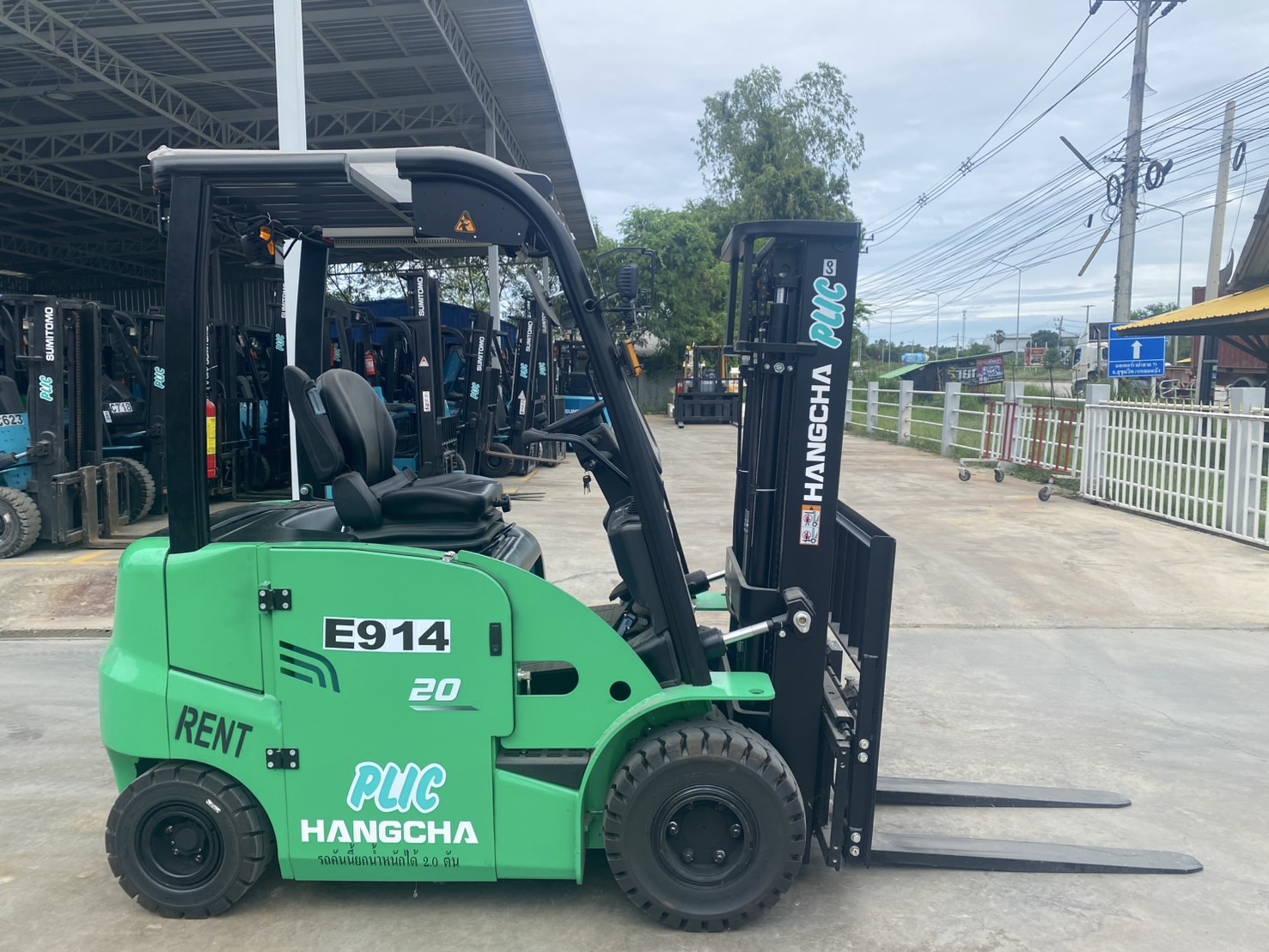 HANGCHA FORKLIFT COUNTER CPD20-AC4-E-M300, ELECTRIC, 2.0