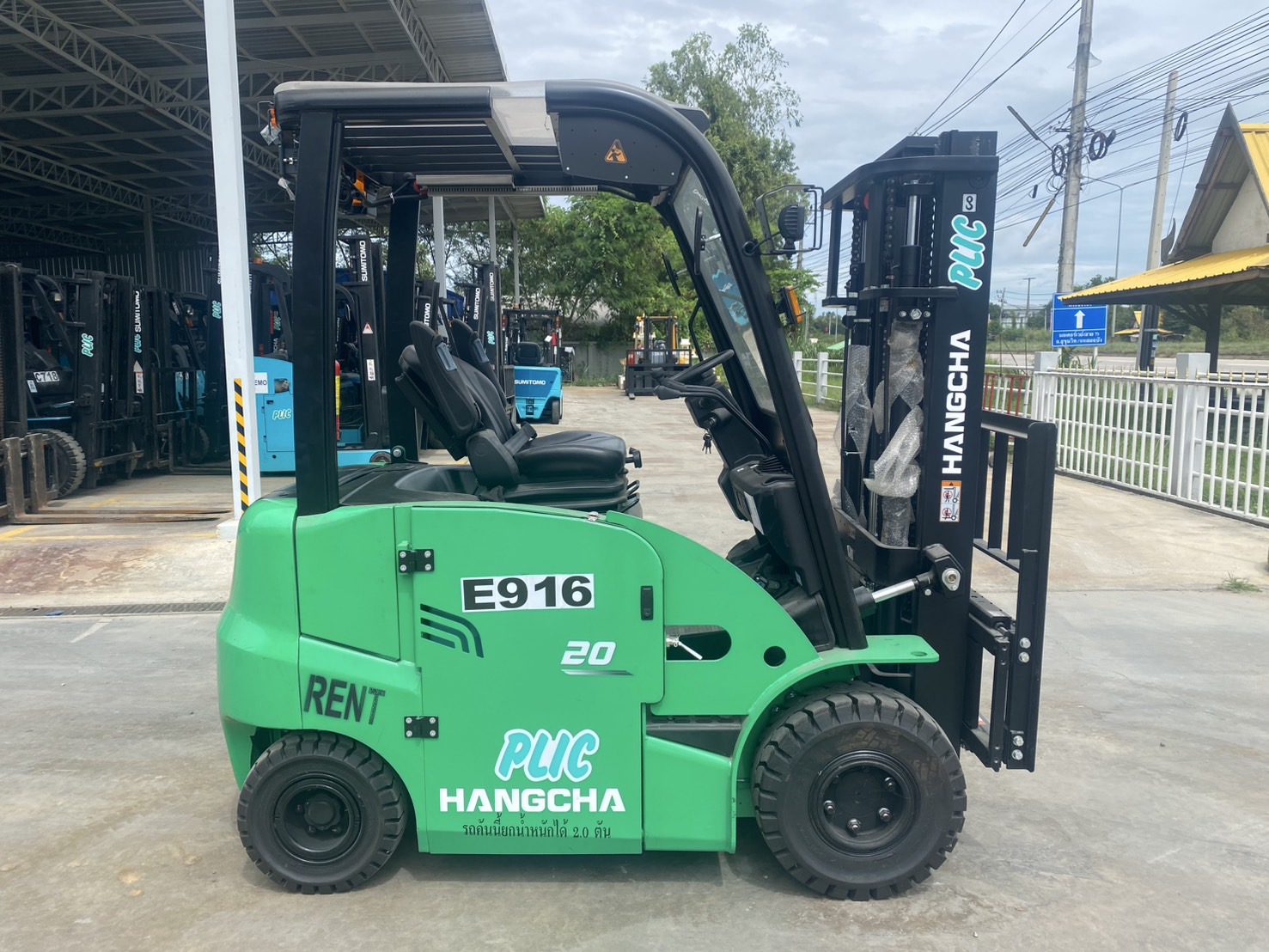 HANGCHA FORKLIFT COUNTER CPD20-AC4-E-M300, ELECTRIC, 2.0