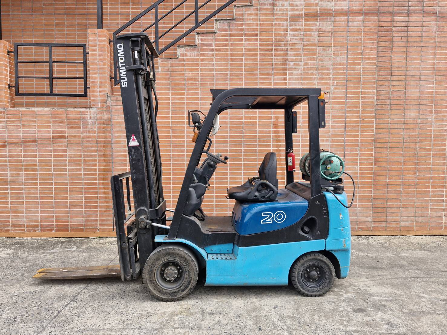 YALE FORKLIFT COUNTER GTP20AK-V400S, LPG, 2.0