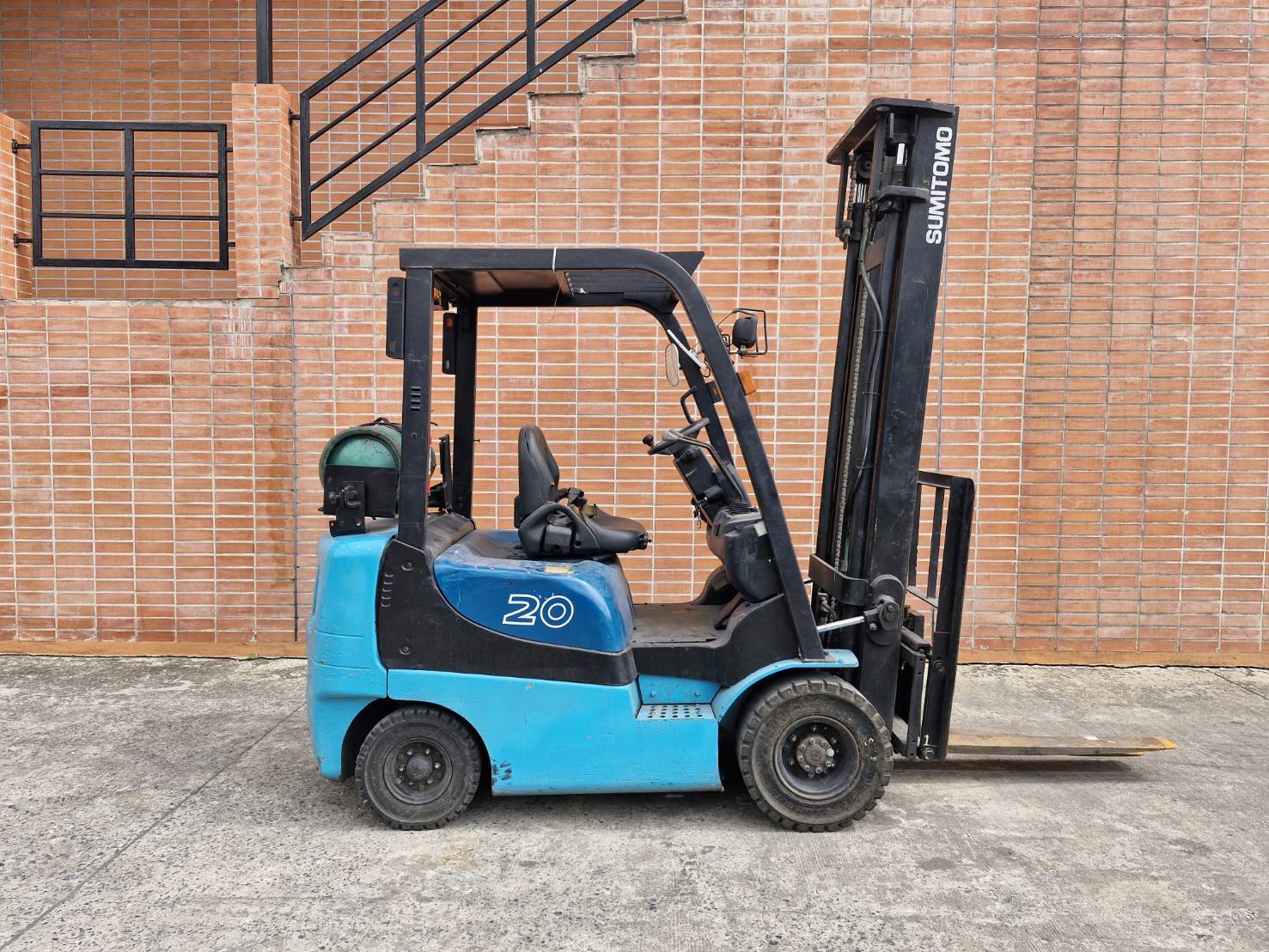 YALE FORKLIFT COUNTER GTP20AK-V400S, LPG, 2.0