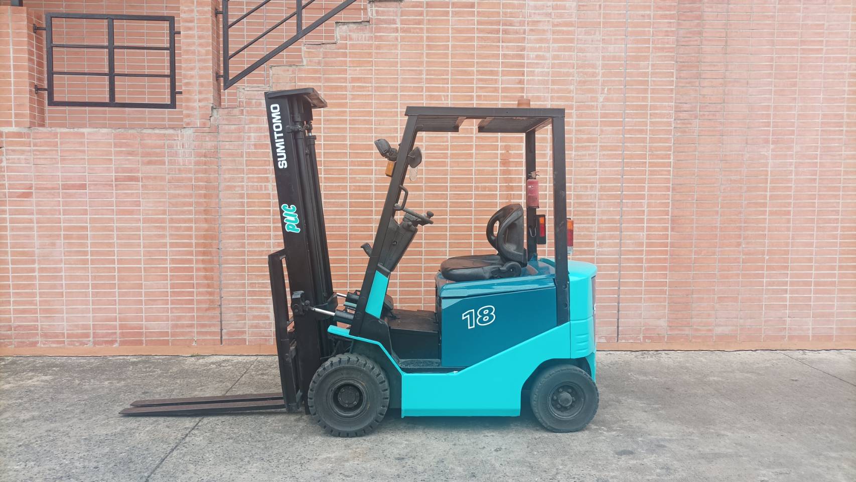SUMITOMO FORKLIFT COUNTER 8FB18PX-VF350, ELECTRIC, 1.8