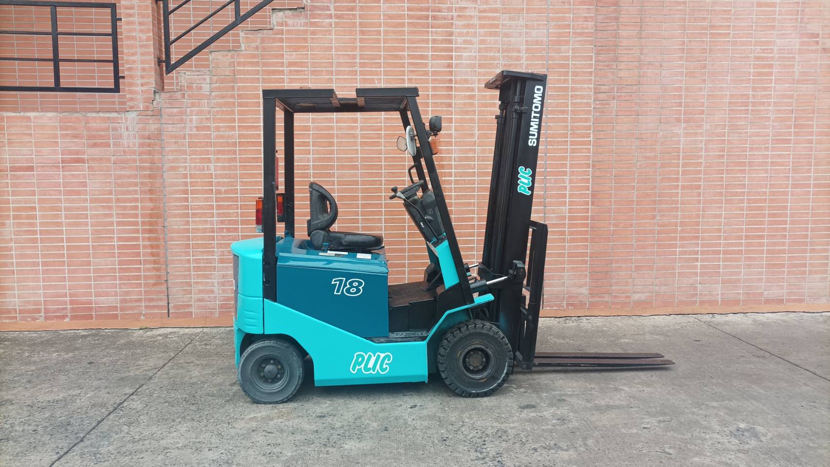 SUMITOMO FORKLIFT COUNTER 8FB18PX-VF350, ELECTRIC, 1.8