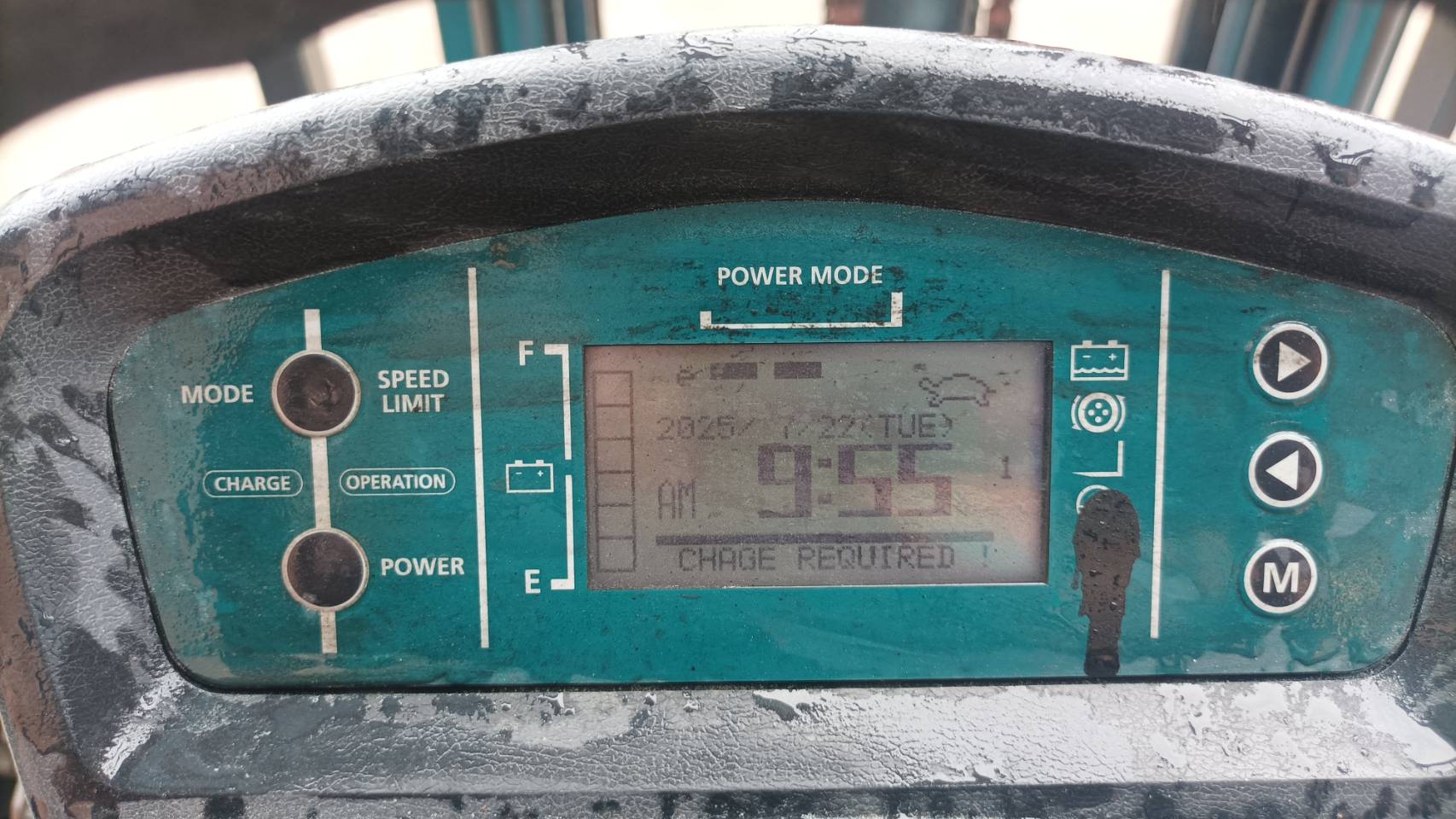 SUMITOMO FORKLIFT COUNTER 8FB18PX-VF350, ELECTRIC, 1.8