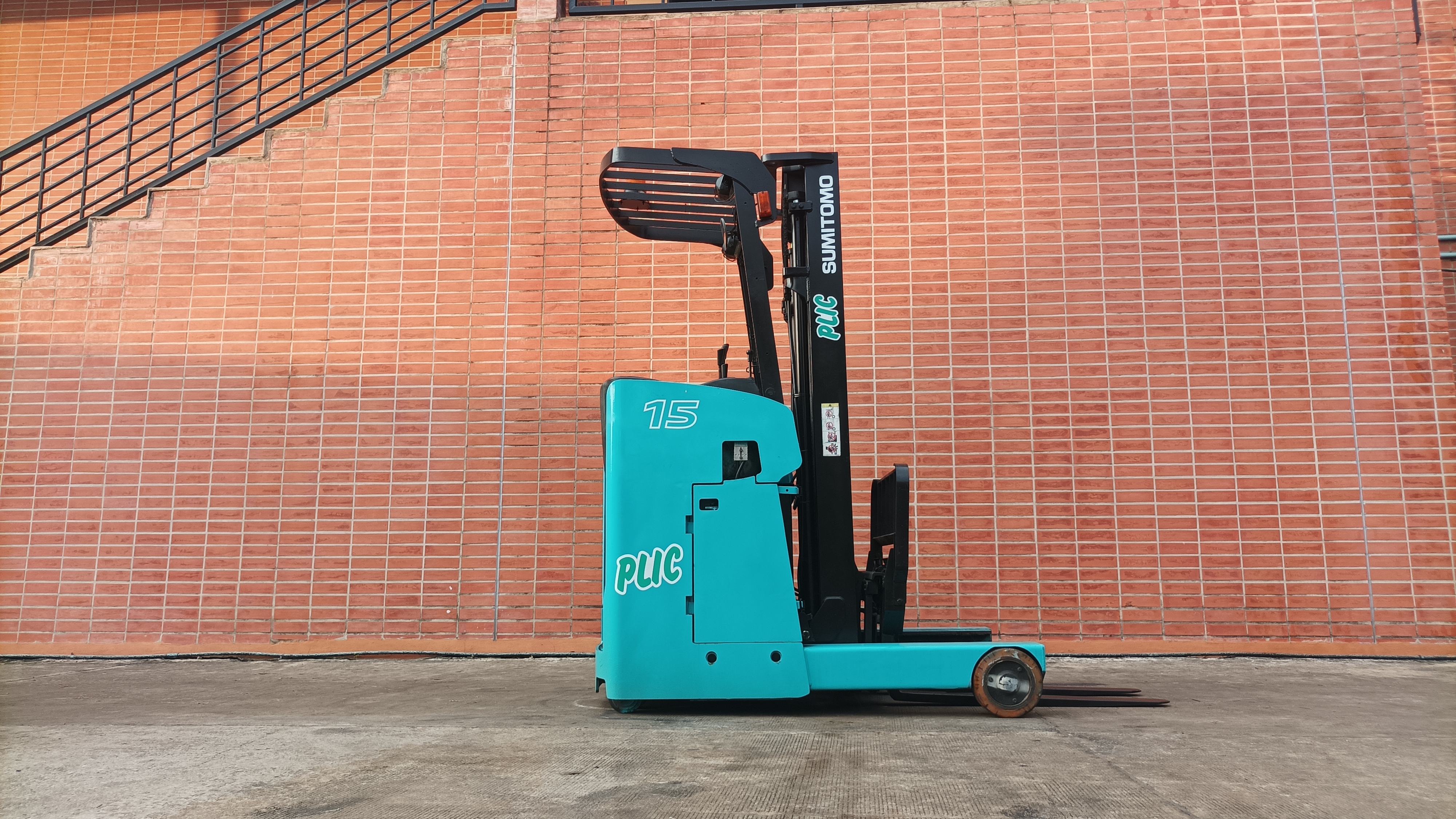 SUMITOMO FORKLIFT REACH 8FBR15SJXII-TF400S, ELECTRIC, 1.5