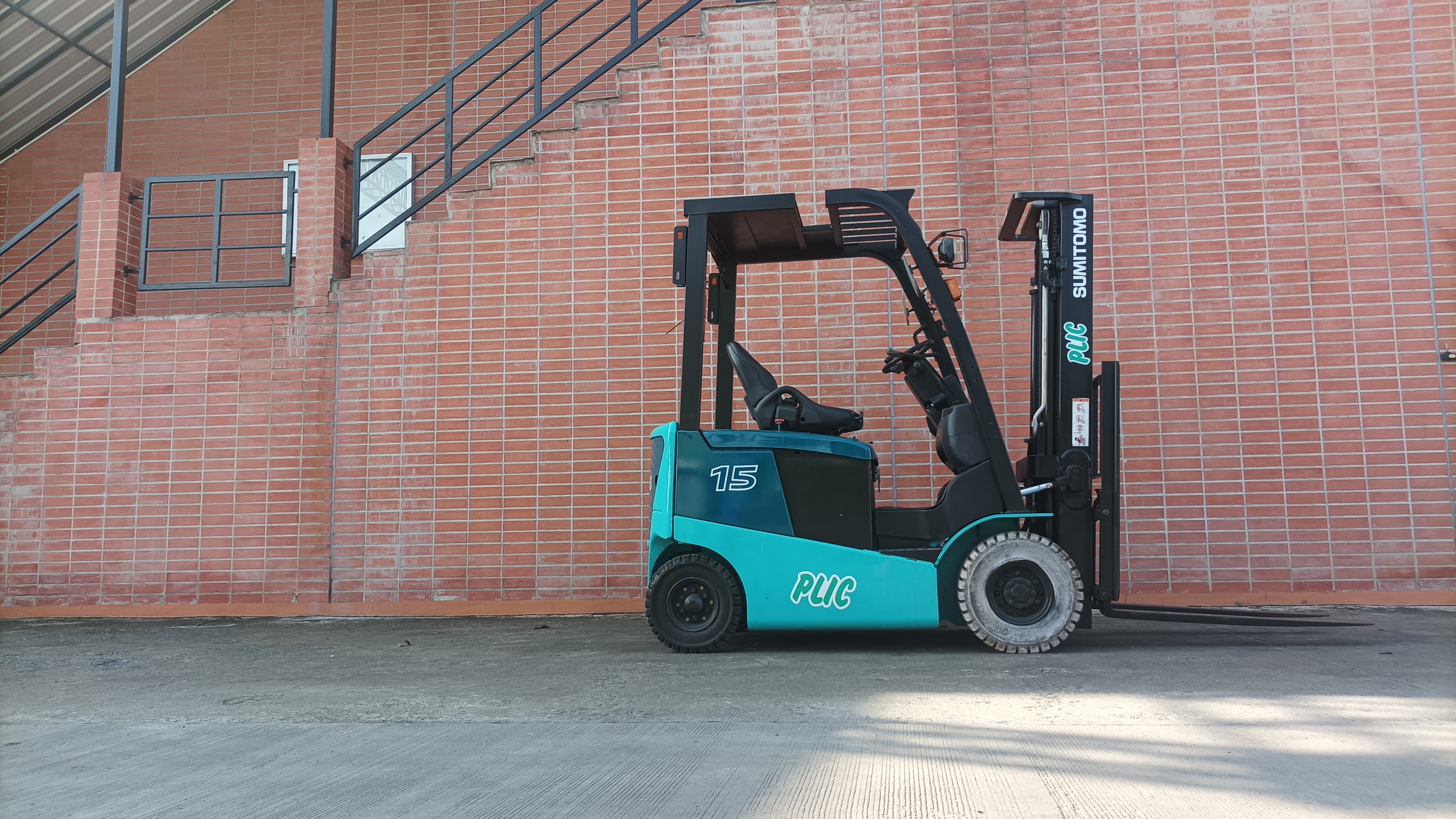 SUMITOMO FORKLIFT COUNTER 8FB15PXIII-TF450, ELECTRIC, 1.5