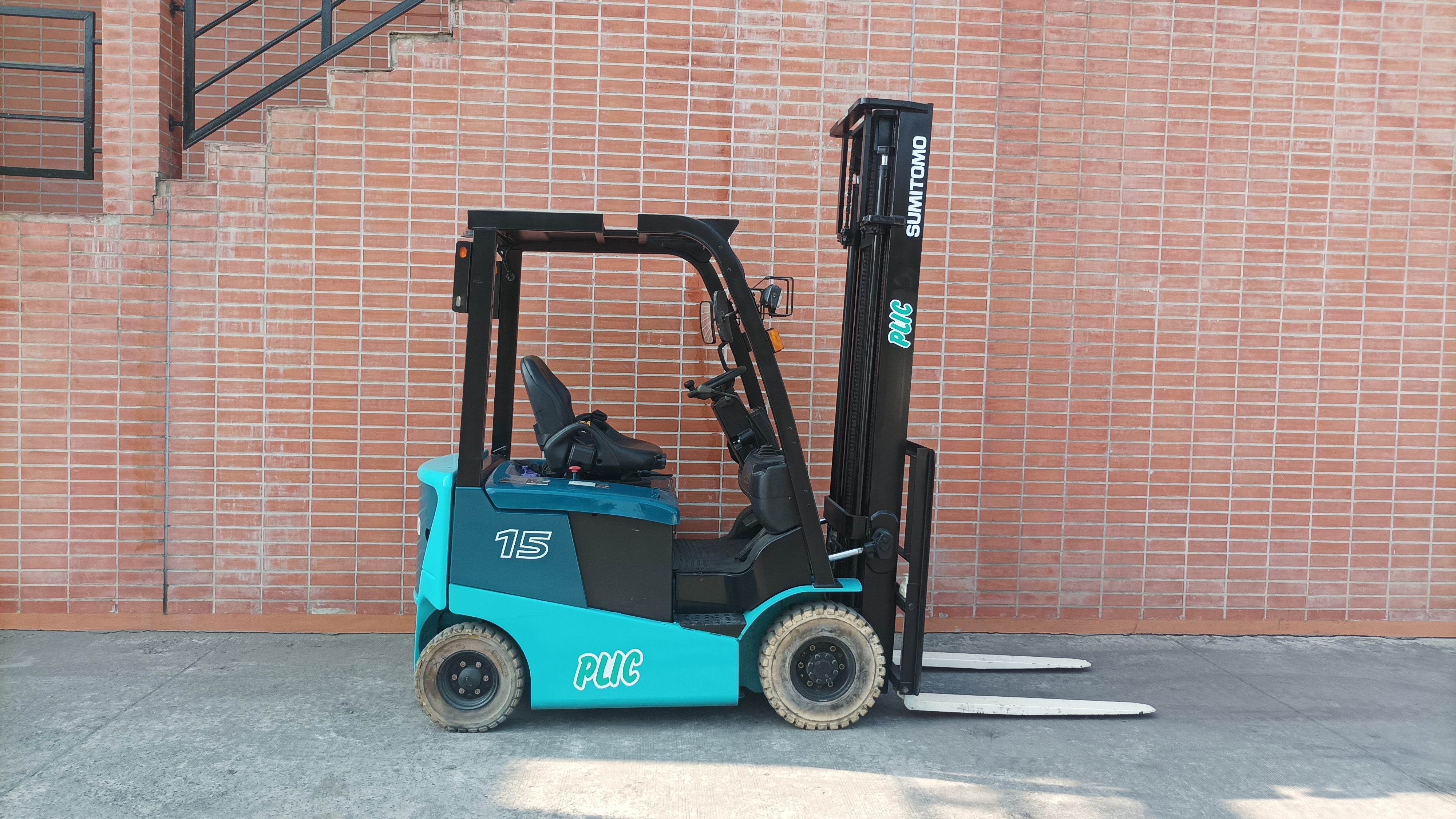 SUMITOMO FORKLIFT COUNTER 8FB15PXIII-V400, ELECTRIC, 1.5