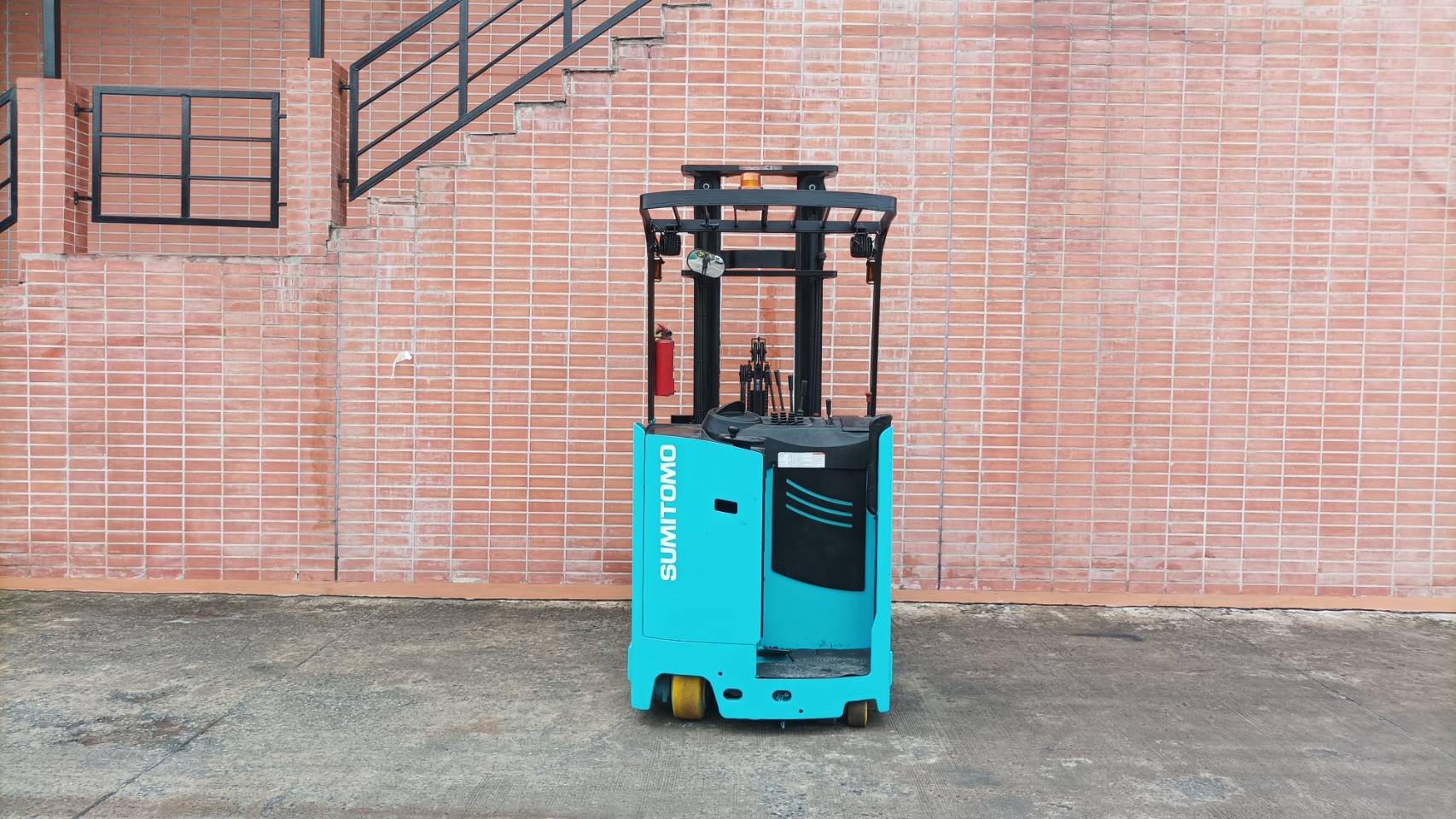 SUMITOMO FORKLIFT REACH 8FBR18WJXII-TF600S, ELECTRIC, 1.8