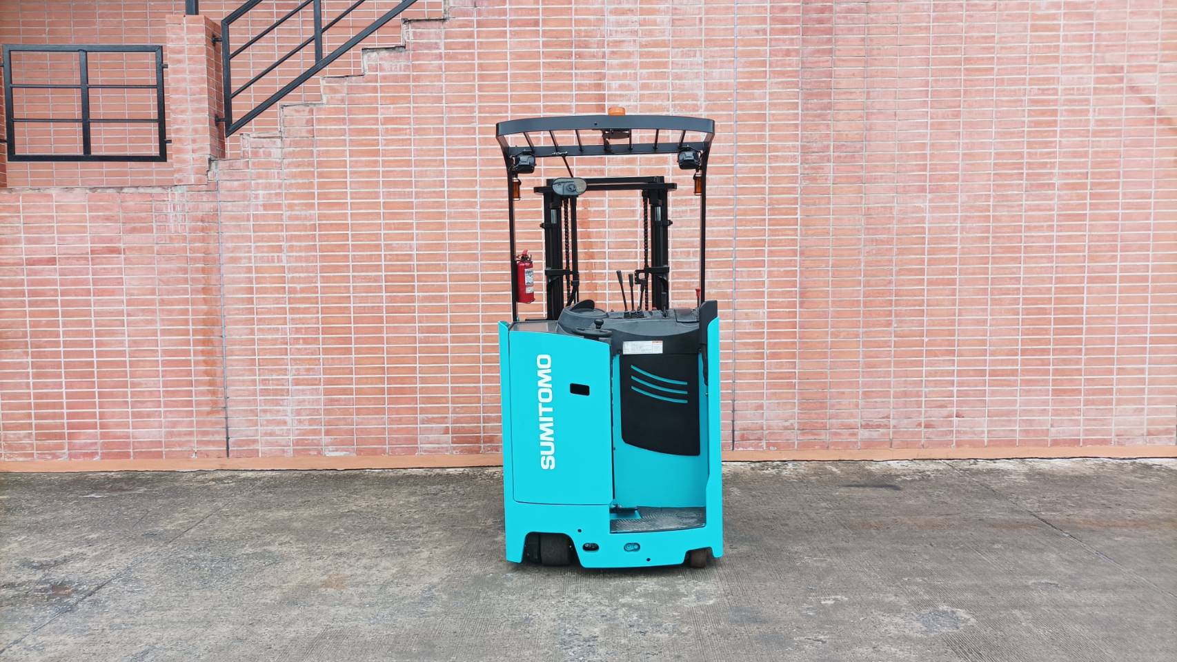 SUMITOMO FORKLIFT REACH 8FBR18SJXII-V300, ELECTRIC, 1.8