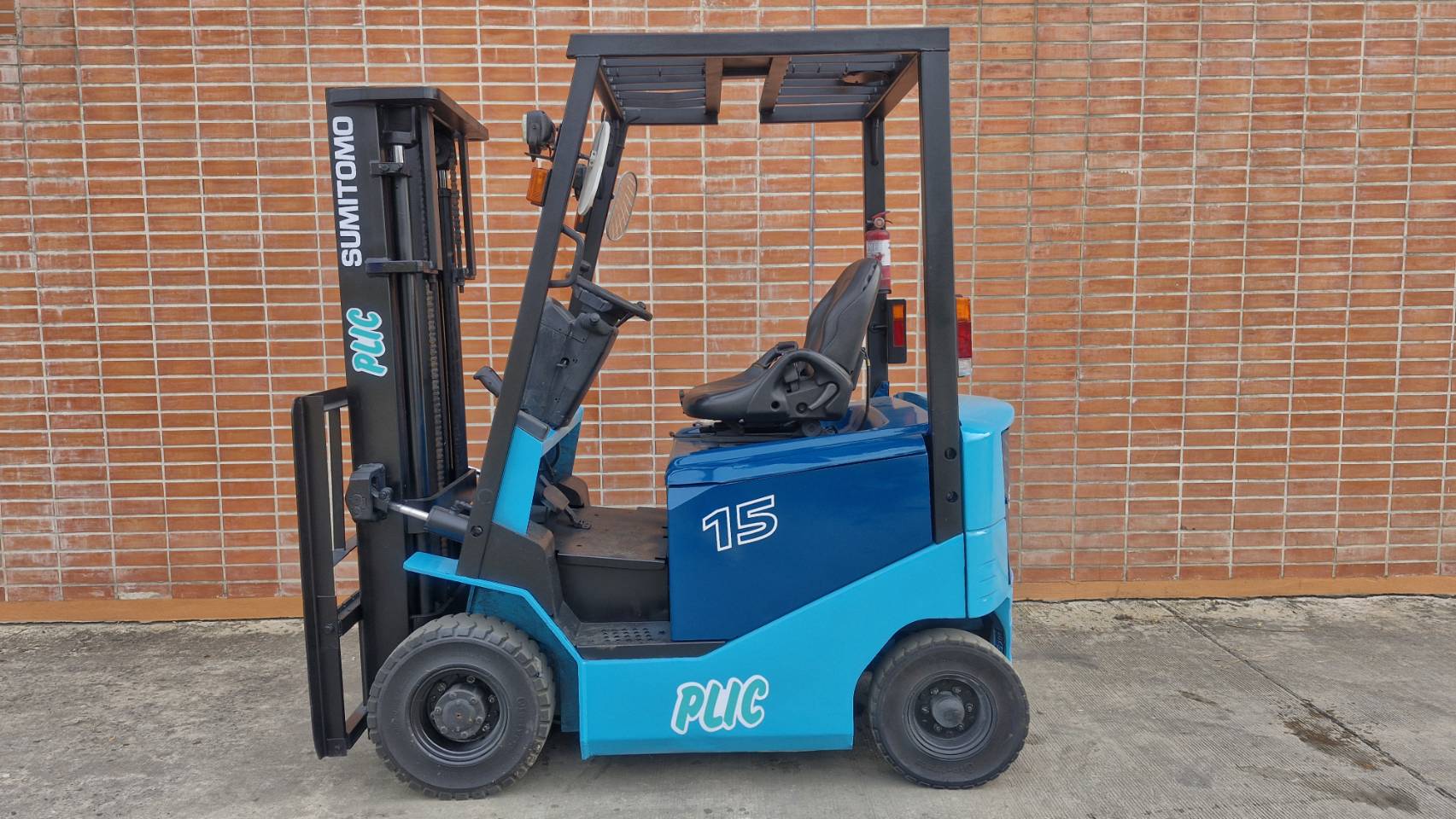 SUMITOMO FORKLIFT COUNTER 8FB15PX-V300, ELECTRIC, 1.5