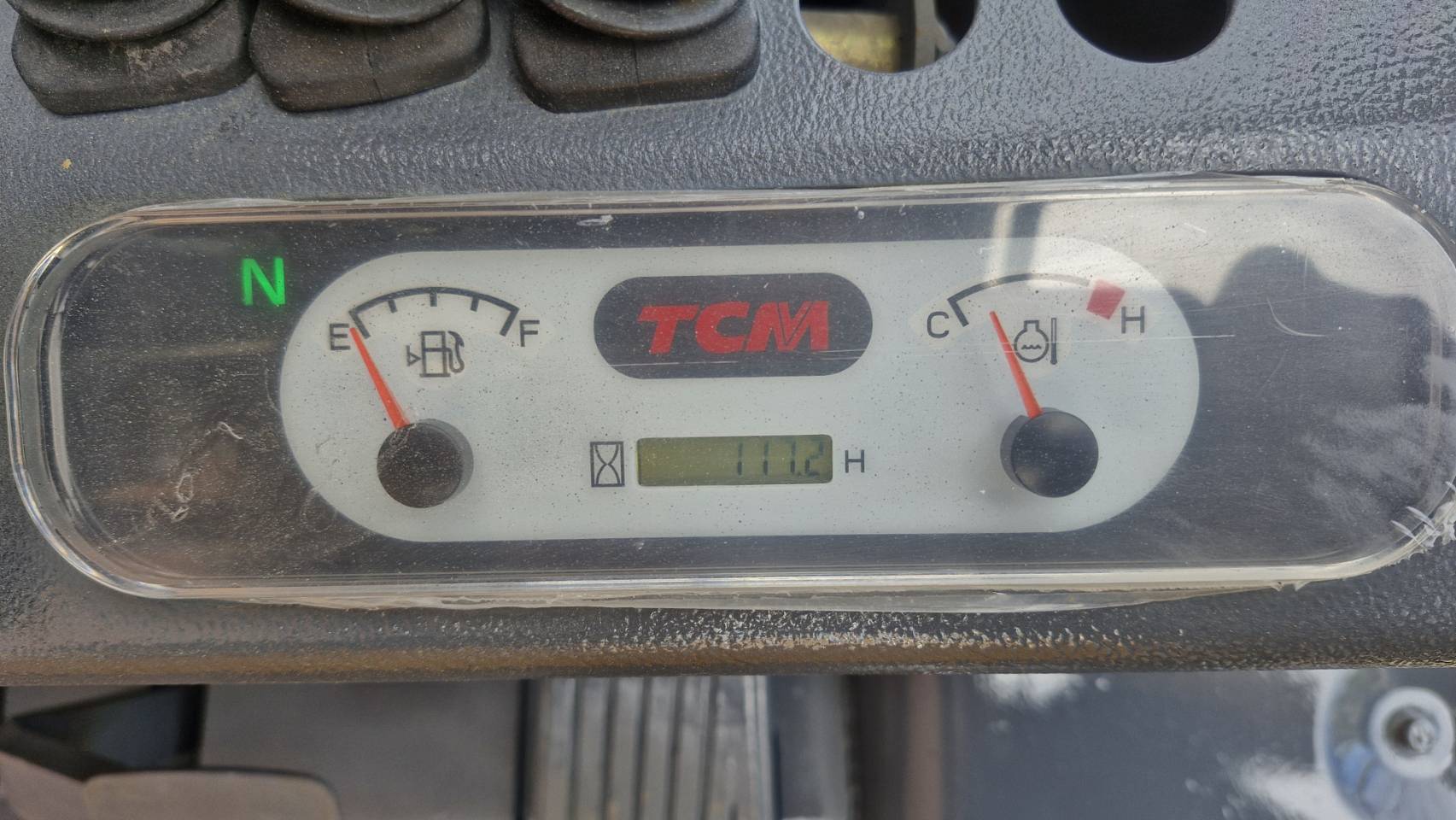 TCM FORKLIFT COUNTER FD25T3K, DIESEL, 2.5