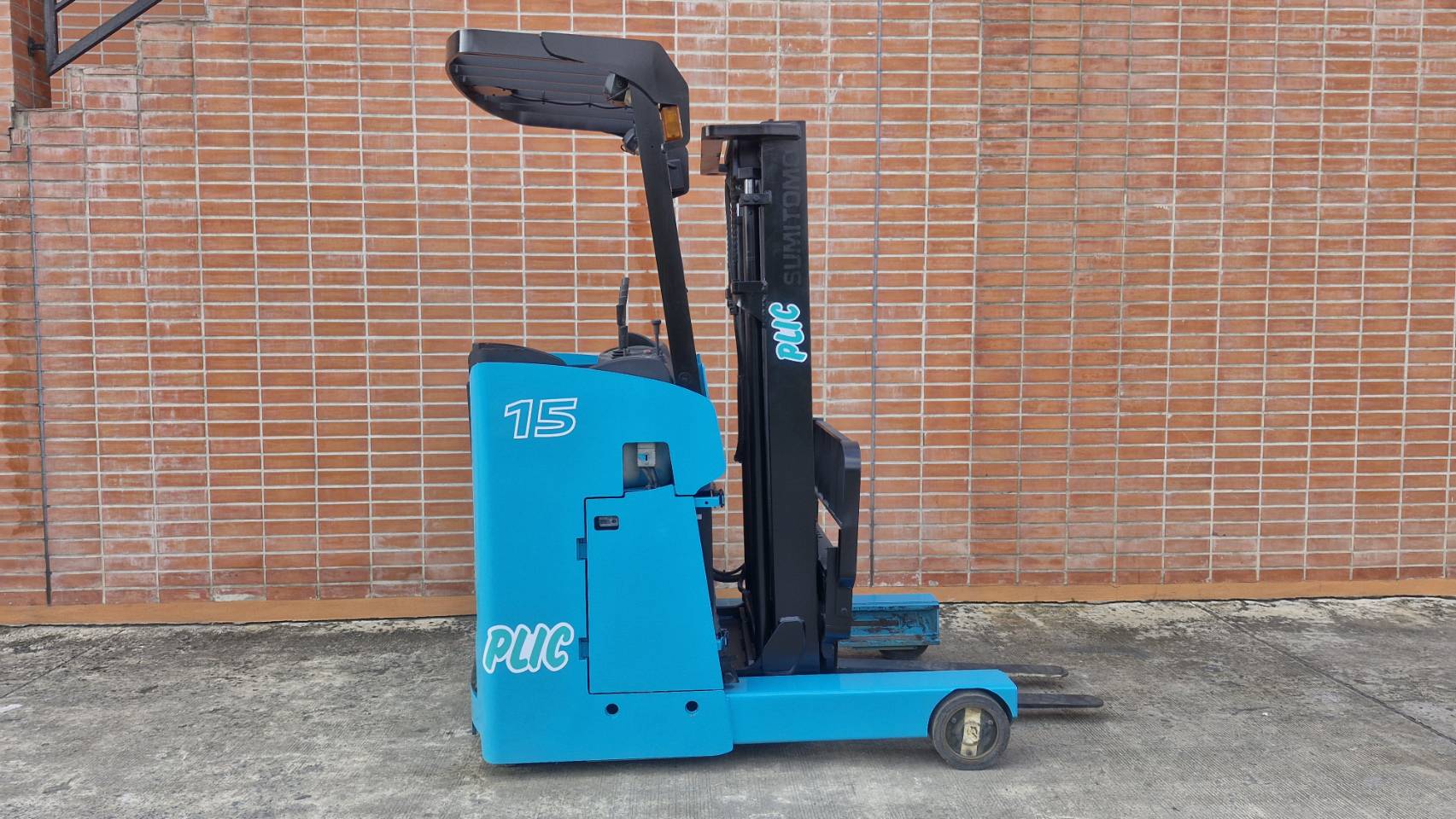 SUMITOMO FORKLIFT REACH 8FBR15SJXII-V300, ELECTRIC, 1.5