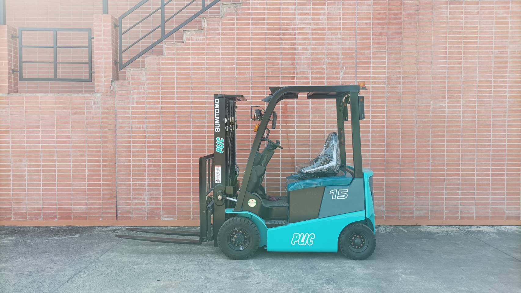 SUMITOMO FORKLIFT COUNTER 8FB15PXIII-TF430S, ELECTRIC, 1.5