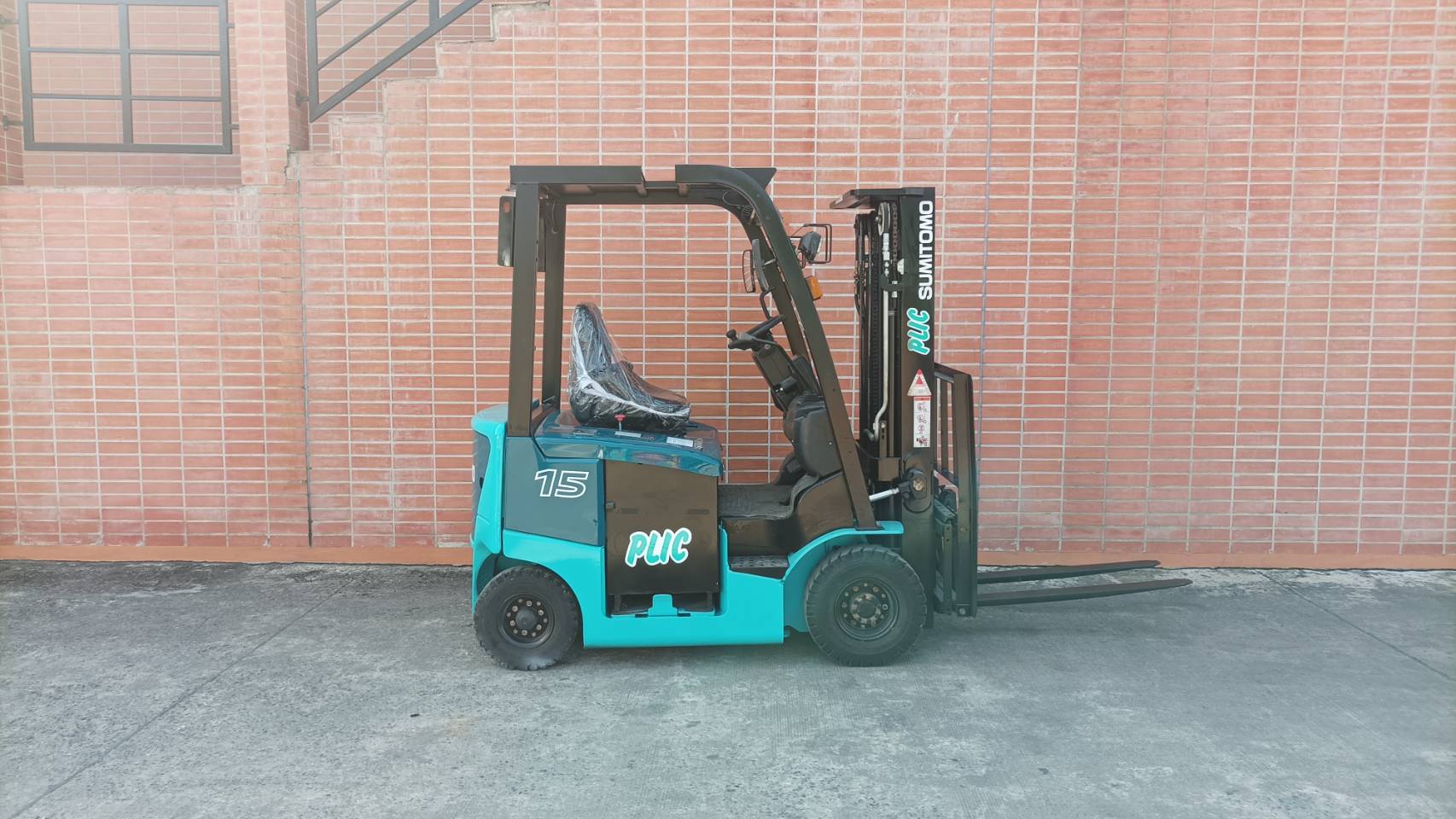 SUMITOMO FORKLIFT COUNTER 8FB15PXIII-TF430S, ELECTRIC, 1.5