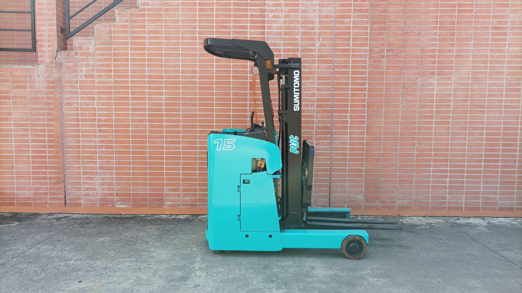 SUMITOMO FORKLIFT REACH 8FBR15SJXII-V300, ELECTRIC, 1.5