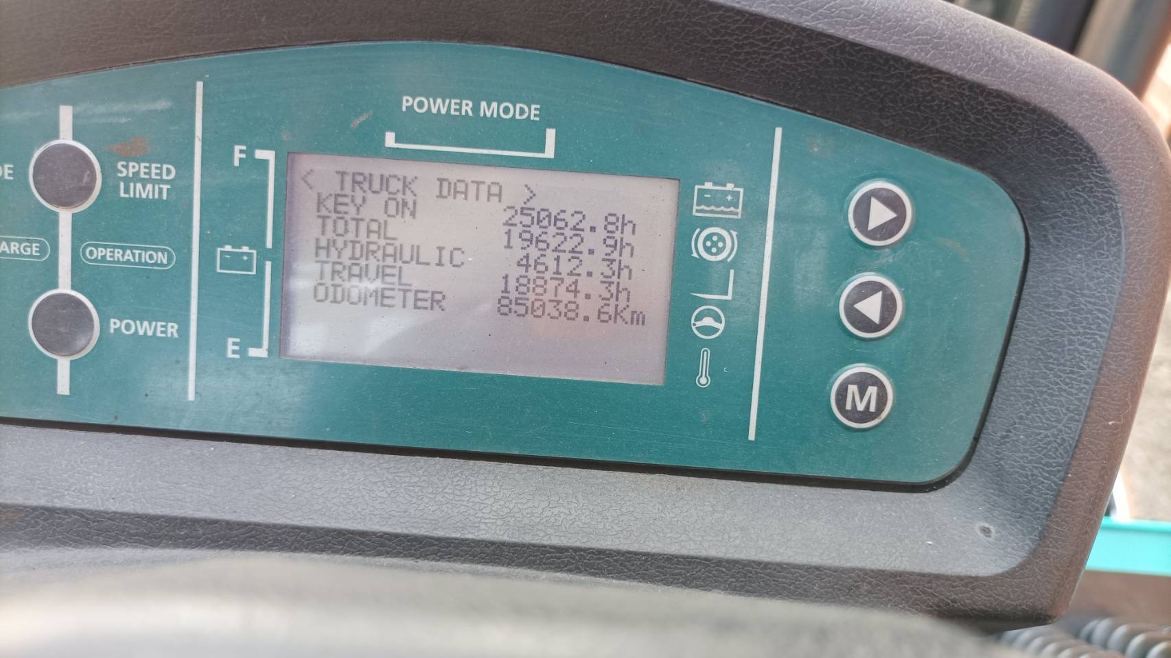 SUMITOMO FORKLIFT COUNTER 8FB25PX-V400, ELECTRIC, 2.5