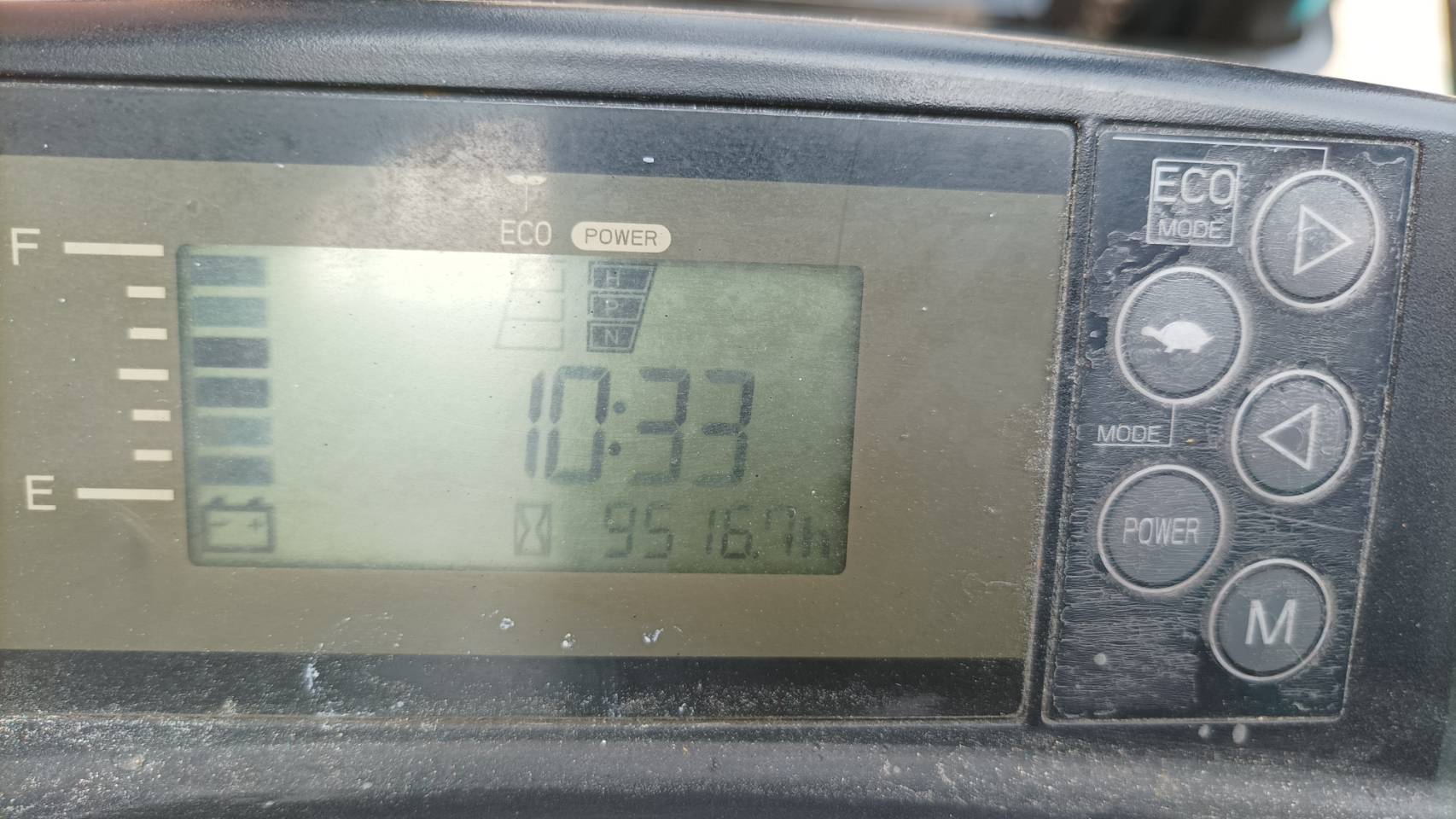 SUMITOMO FORKLIFT COUNTER 8FB25PXIII-V400, ELECTRIC, 2.5