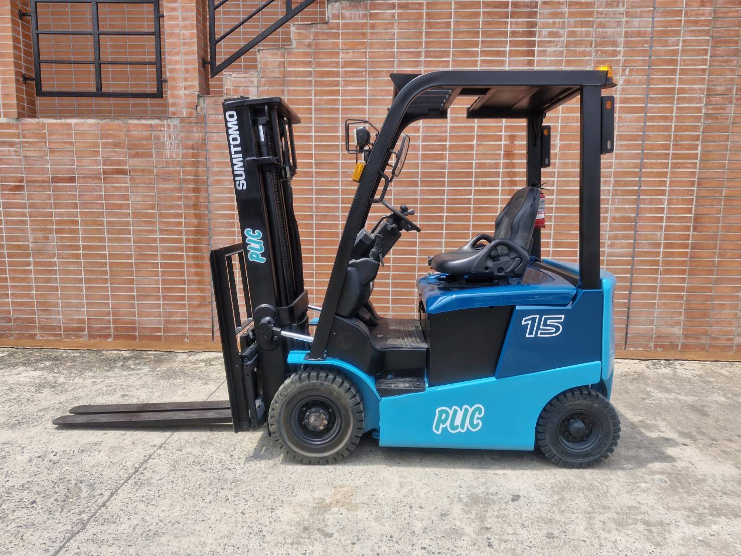 SUMITOMO FORKLIFT COUNTER 8FB15PXIII-V300, ELECTRIC, 1.5
