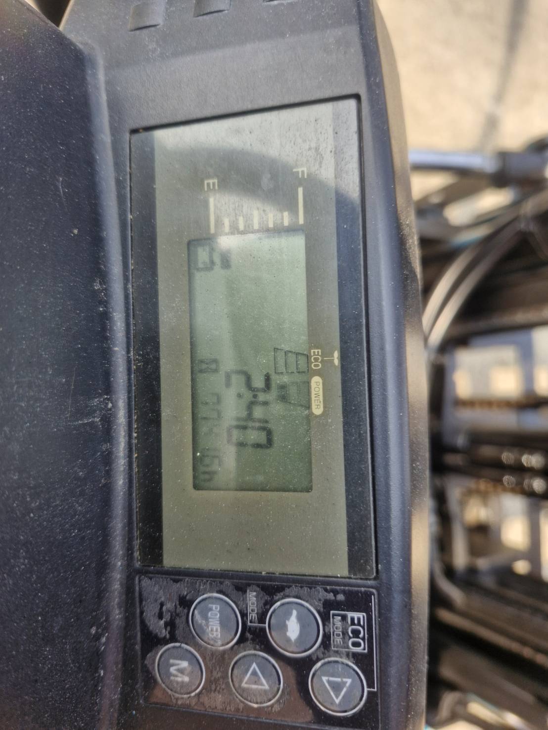SUMITOMO FORKLIFT COUNTER 8FB25PXIII-TF450S, ELECTRIC, 2.5