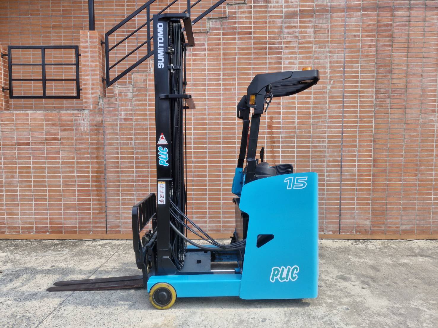 SUMITOMO FORKLIFT REACH 8FBR15SJXII-TF650, ELECTRIC, 1.5