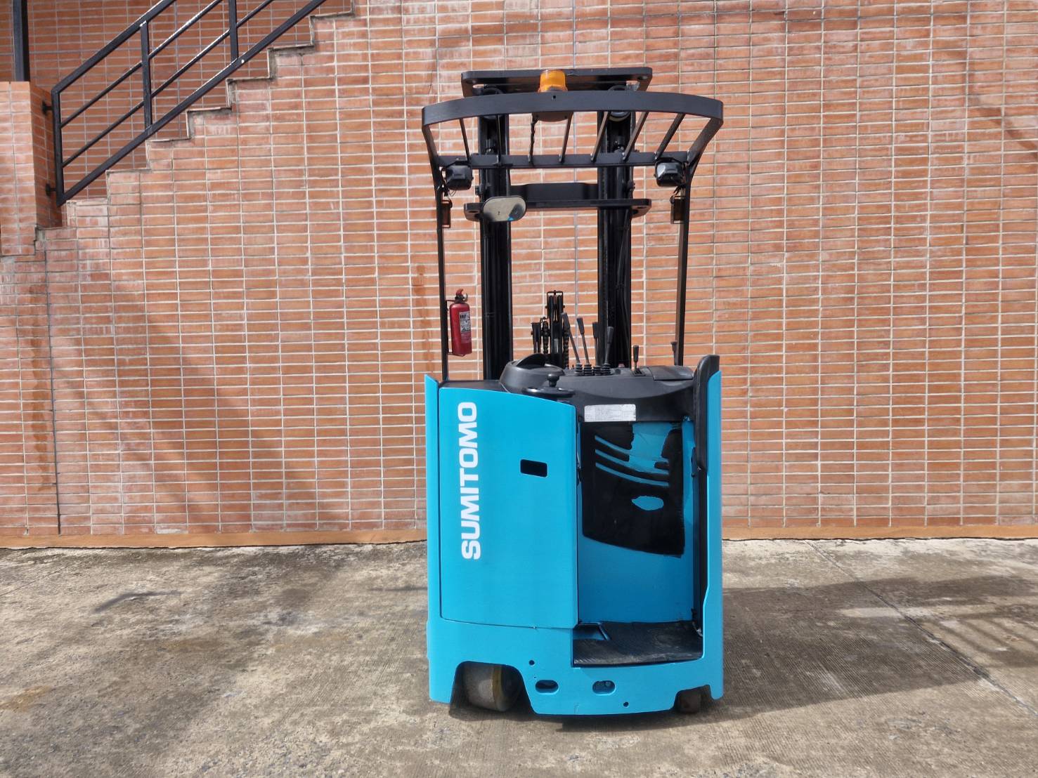 SUMITOMO FORKLIFT REACH 8FBR18WJXII-TF600S, ELECTRIC, 1.8
